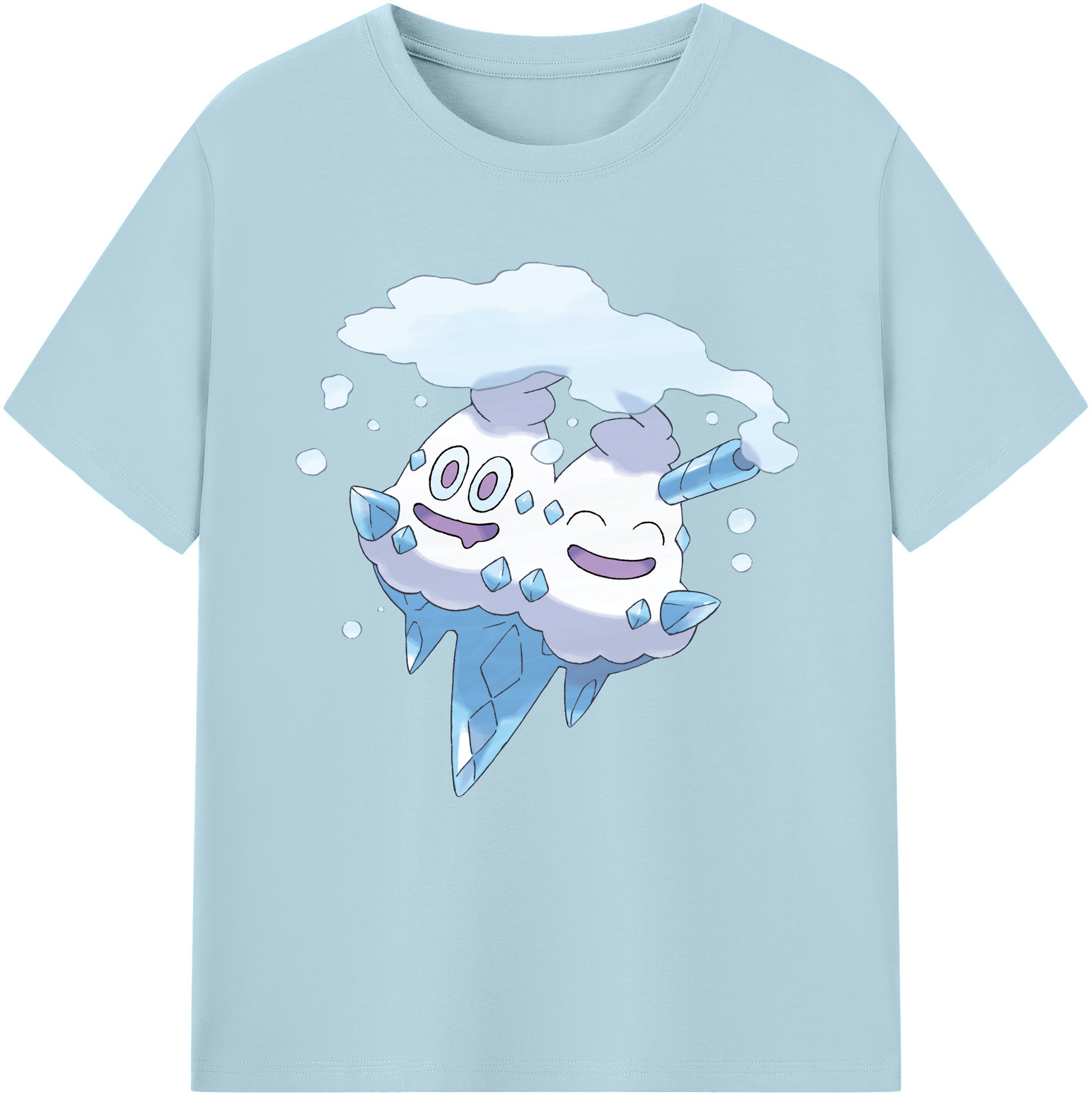 （画像用） ポケットモンスター Pokémon 綿100％半袖Tシャツ（フロントプリント）